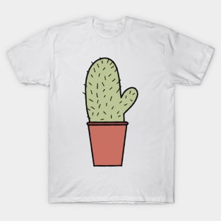 Cute Cactus Drawing T-Shirt